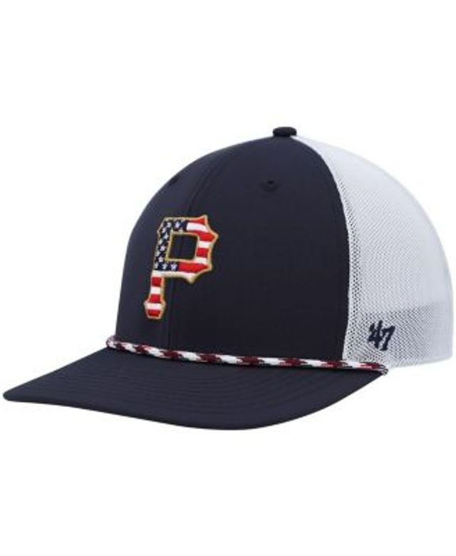 Detroit Tigers '47 Flag Flutter Hitch Snapback Hat - White