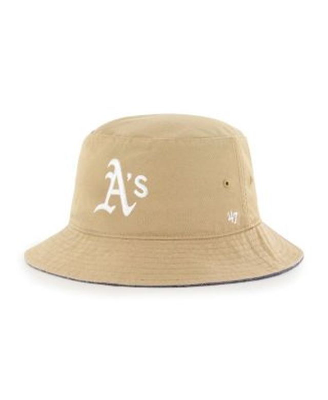 Kansas City Royals '47 Chambray Ballpark Bucket Hat - Khaki