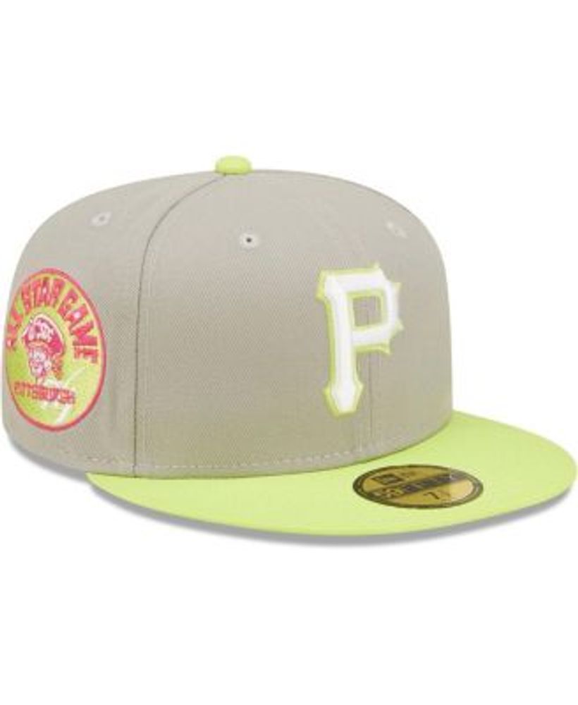 Pittsburgh Pirates New Era 2023 Clubhouse 59FIFTY Fitted Hat - Gray