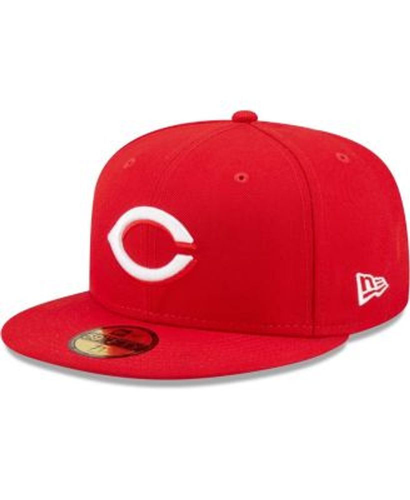 Men's New Era Royal Cincinnati Reds White Logo 59FIFTY Fitted Hat