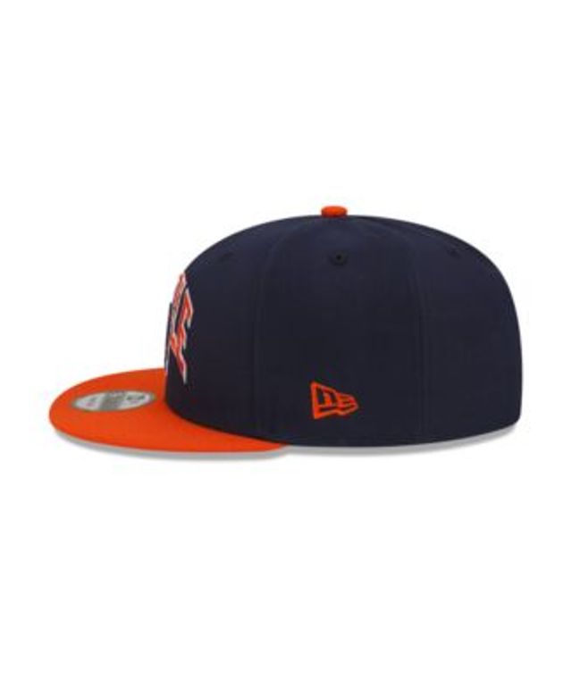 New Era Men's X Staple Navy, Orange Chicago Bears Pigeon 9Fifty Snapback  Hat