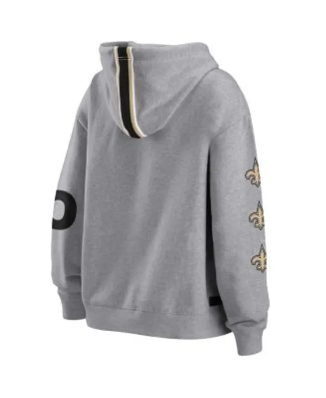 New Era Saints Raglan Full-Zip Hoodie - Women's