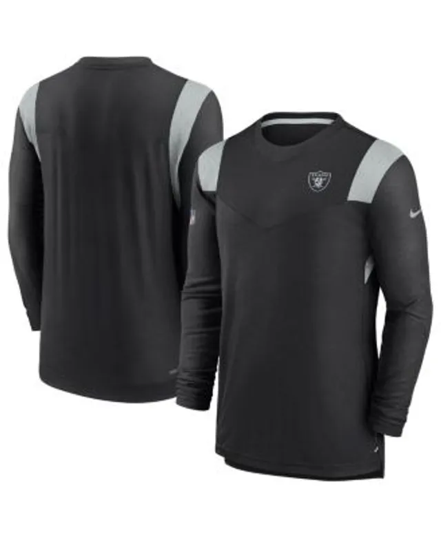 Las Vegas Raiders Nike Sideline Player UV Performance Long Sleeve T-Shirt -  Black