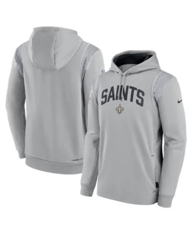 Men's Nike Black New Orleans Saints Sideline Athletic Arch Jersey  Performance Pullover Hoodie