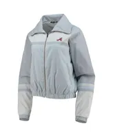 Nike Women's Atlanta Braves Track Jacket - Macy's