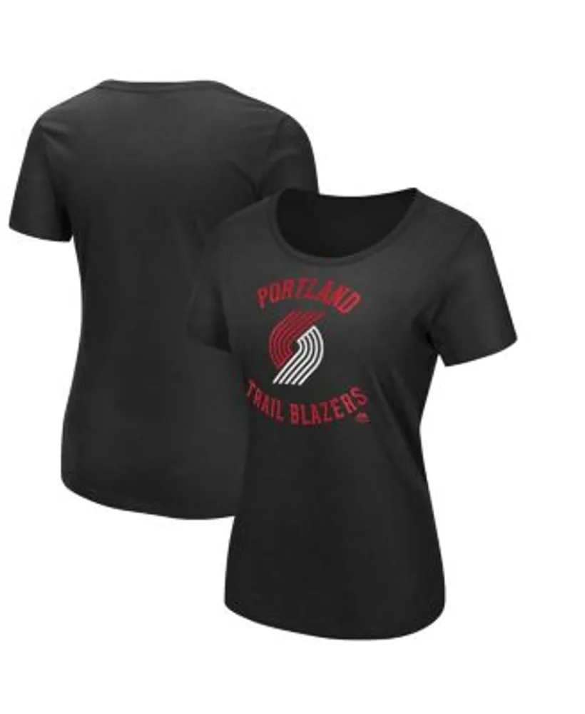 Pro Standard Women's Black Portland Trail Blazers Classics Boxy T-shirt