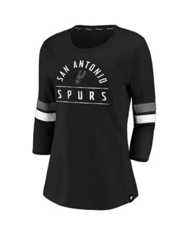 Fanatics Spurs Iconic Flashy Long Sleeve T-Shirt - Women's