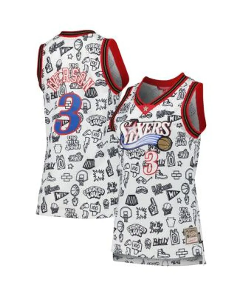 Shop Mitchell & Ness Philadelphia 76ers Allen Iverson Swingman