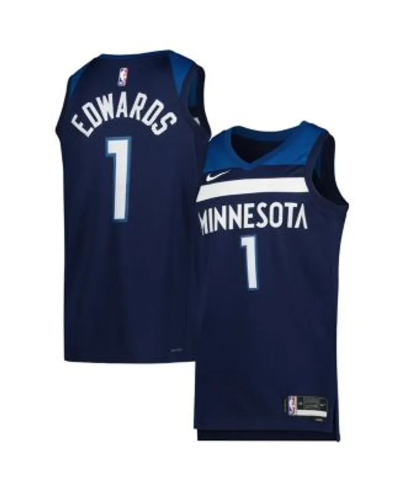 Nike Anthony Edwards Minnesota Timberwolves Unisex Navy Swingman Jersey -  Icon Edition