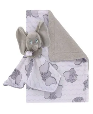 Dumbo Baby Blanket and Security Blanket Set, 2 Pieces