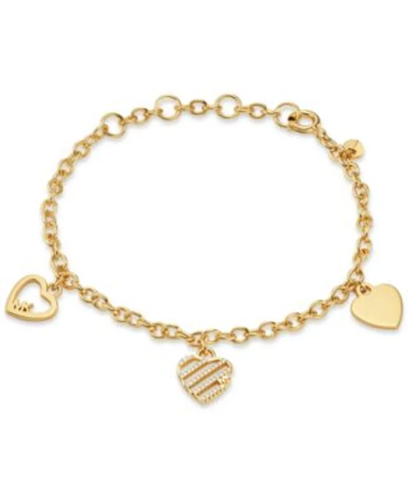 michael kors gold charm bracelet