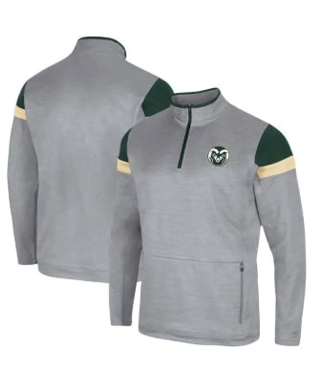 Colorado State Rams Colosseum Activities Quarter-Zip Jacket - Cream