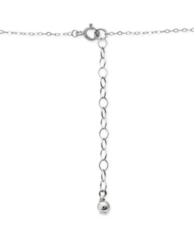 Giani Bernini Color Crystal Pear Pendant Necklace in Sterling