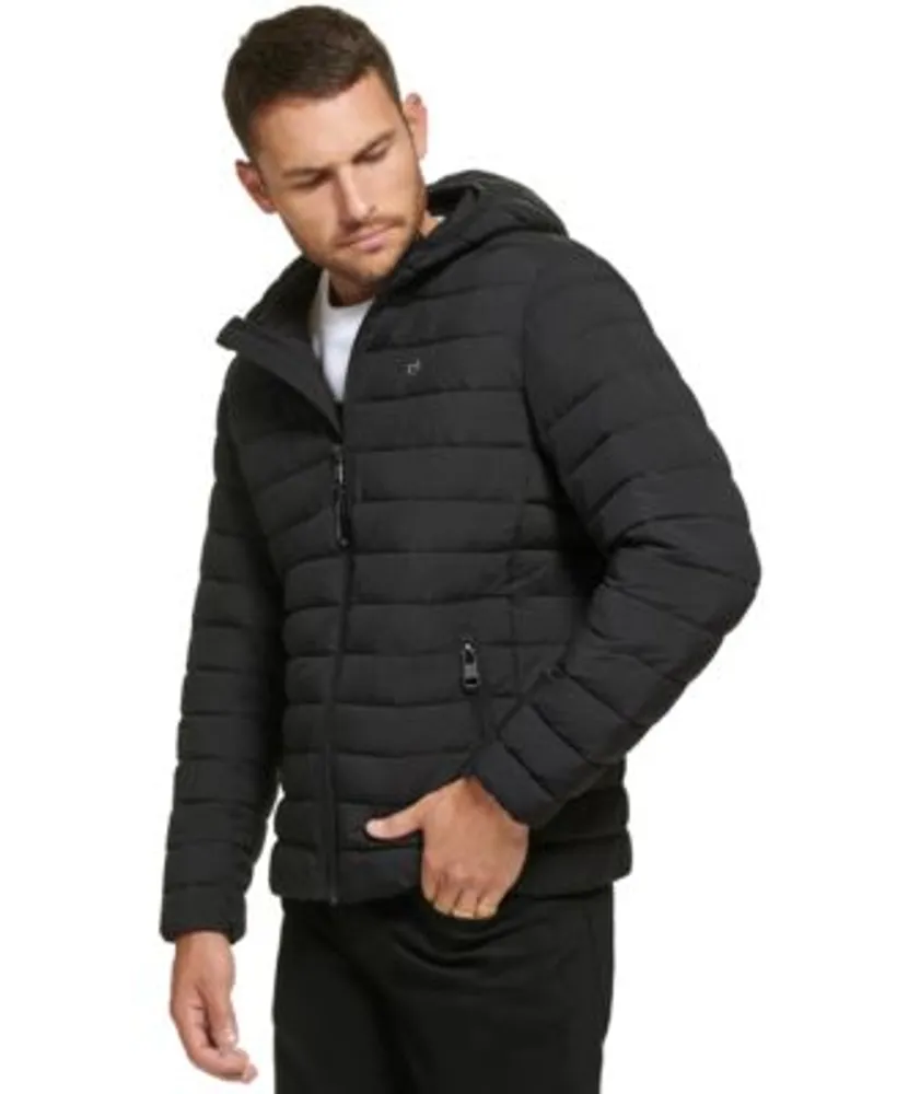 Calvin Klein Men's Reversible Quilted Jacket - Black - Size S