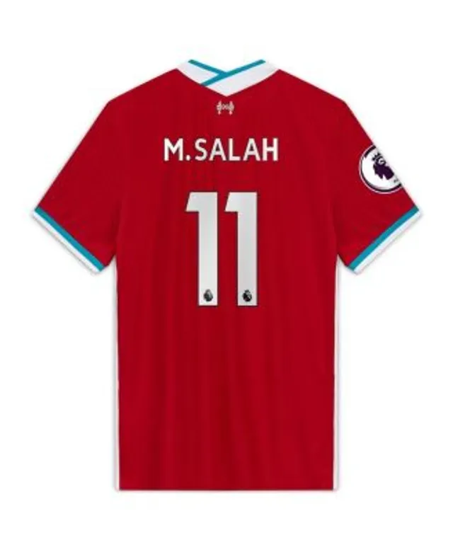 Mohamed Salah Liverpool Nike Youth 2020/21 Home Replica Jersey - Red