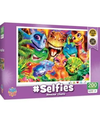 Selfies - Dinosaur Chums 200 Piece Kids Jigsaw Puzzle