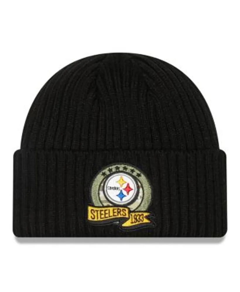 Pittsburgh Steelers New Era Sideline Inspire Change Knit Hat