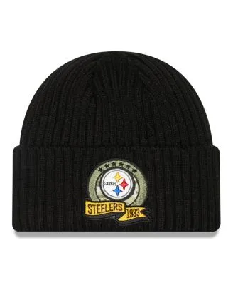 New Era Youth Boys Black and Camo Pittsburgh Steelers 2022 Salute To  Service 9FORTY Snapback Trucker Hat