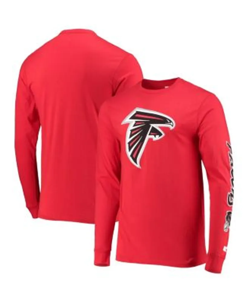 Starter Men's Red Atlanta Falcons Halftime Long Sleeve T-shirt
