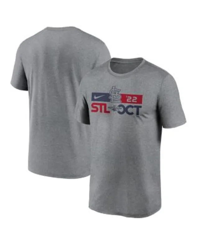 Seattle Mariners Nike 2022 Postseason T-Shirt - Heather Charcoal