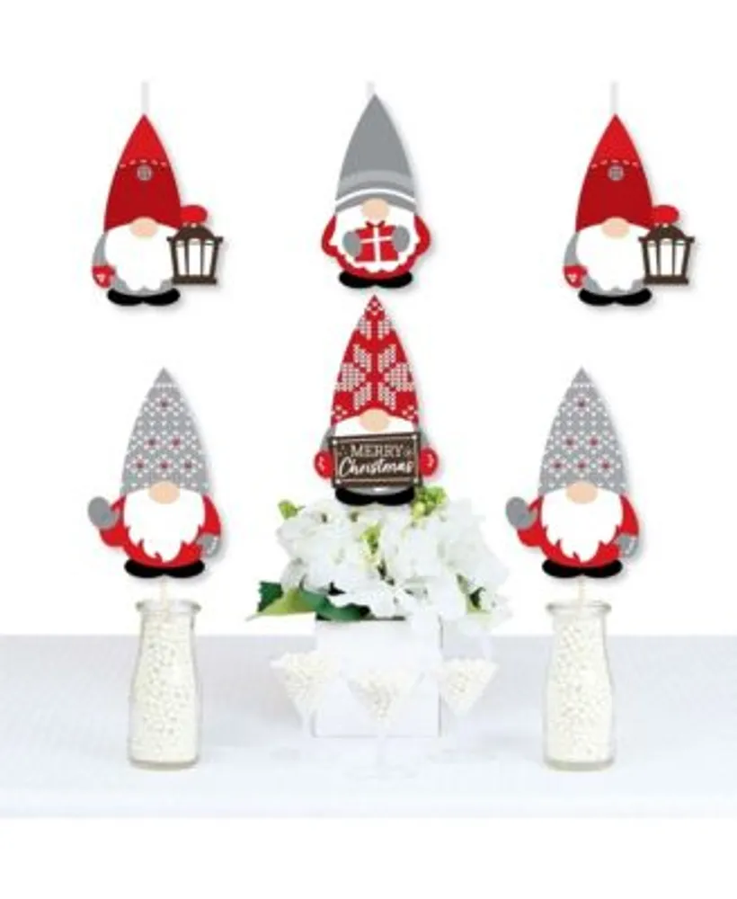 Big Dot of Happiness Christmas Gnomes - Decorations Holiday Party ...