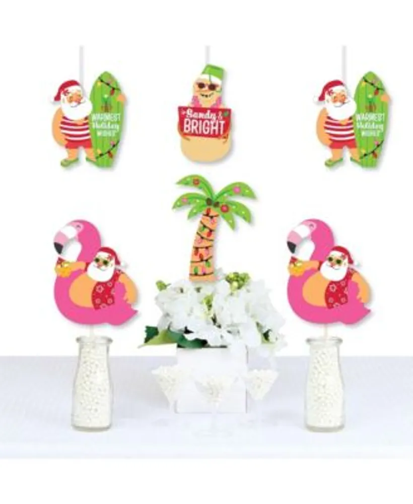 tropical christmas decorations