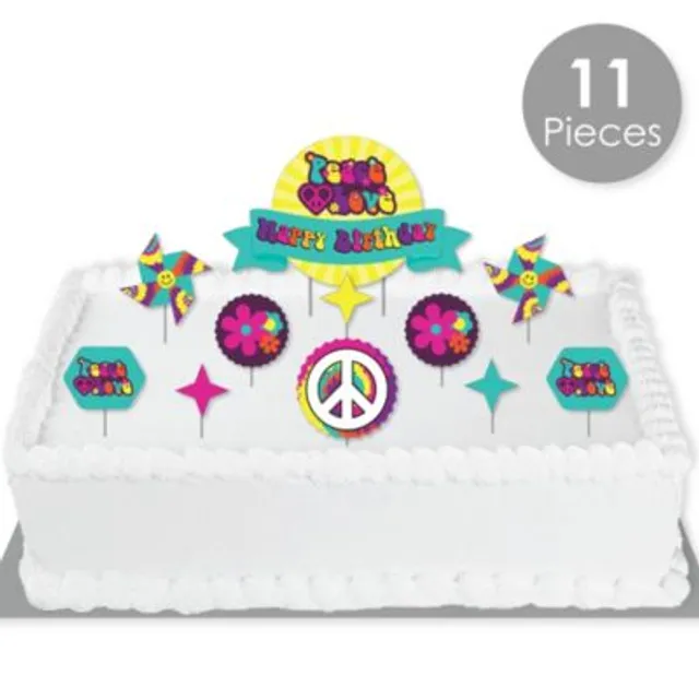 Hippie cake ;) - Decorated Cake by Alhida (Date my Cake) - CakesDecor