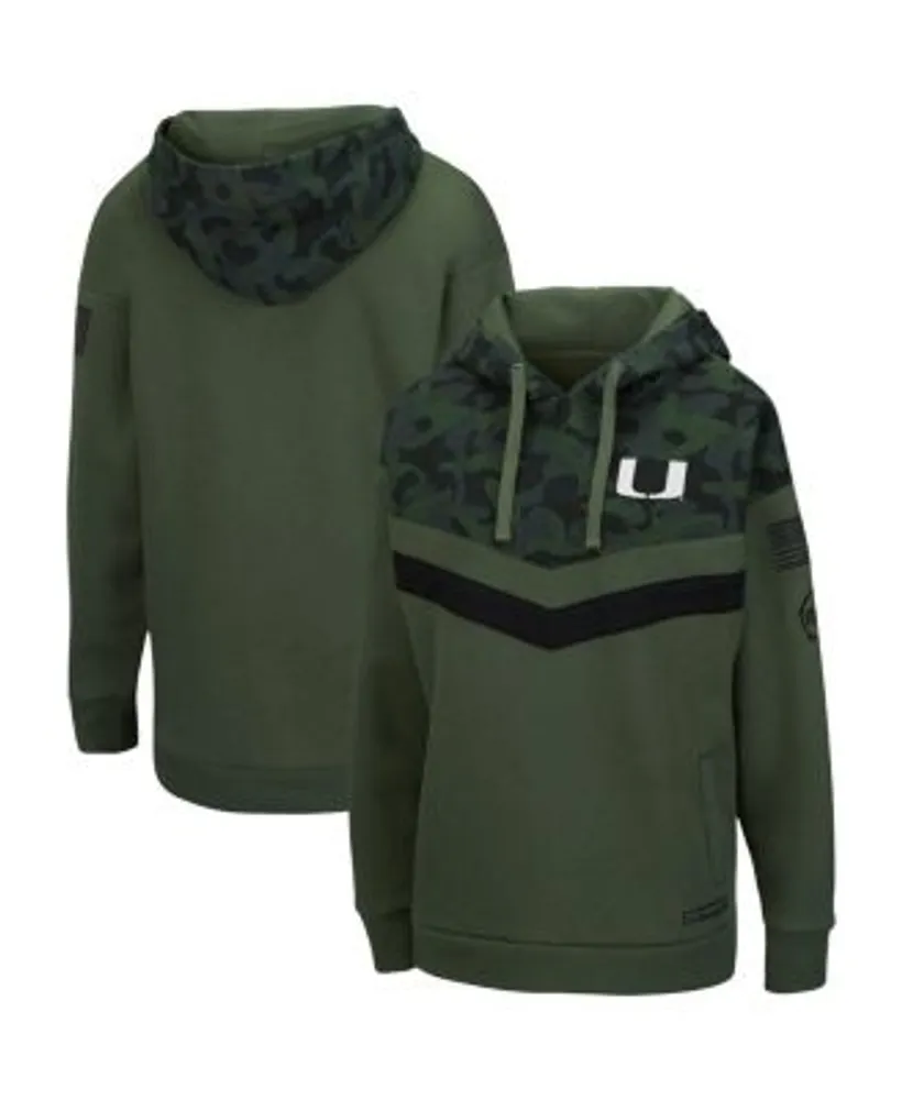 Adidas Green Nebraska Salute To Service Pullover Hoodie