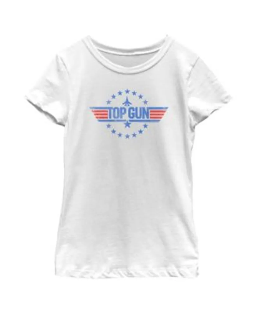 Girl's Top Gun Maverick Talk to Me Goose T-Shirt - Red - Medium