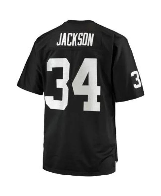 Men's Nike Bo Jackson Black Las Vegas Raiders Retired Player RFLCTV Limited  Jersey 