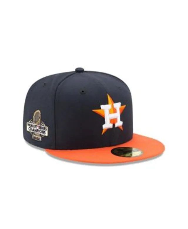 Men's New Era Orange/Navy Houston Astros 2017 World Series