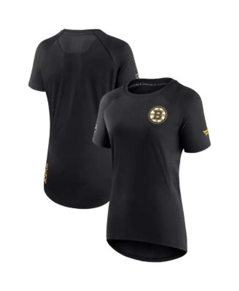Boston Bruins Fanatics Branded Mono Logo Graphic Crew Sweatshirt - Female