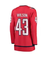 Women's Fanatics Branded Tom Wilson Red Washington Capitals Home Premier Breakaway Player Jersey