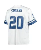 Men's Detroit Lions Barry Sanders Mitchell & Ness Blue Legacy Replica Jersey