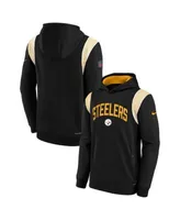 Pittsburgh Steelers Nike Seismic Therma Pullover Hoodie