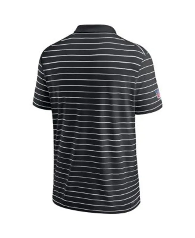 Lids Denver Broncos Vineyard Vines Winstead Striped Polo - Navy/White