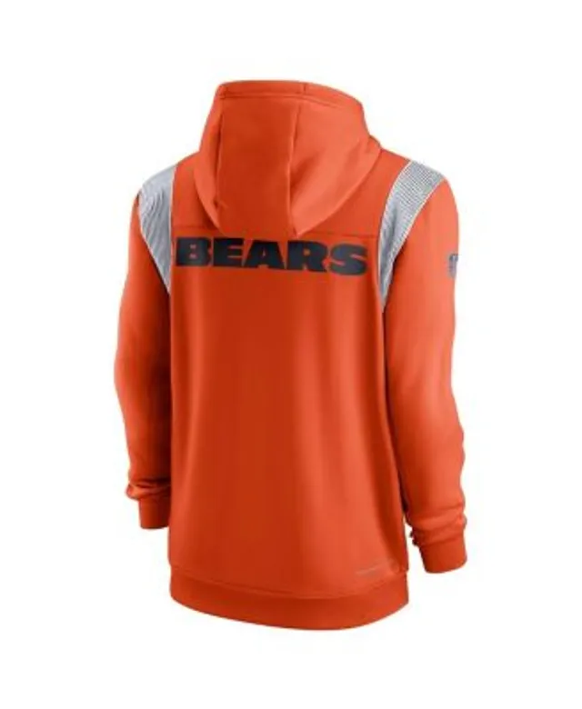 Chicago Bears Nike Side Line Therma Hoodie - Youth