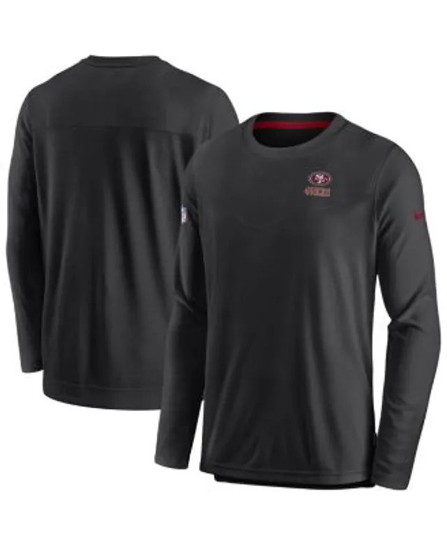 Men's Nike Black San Francisco 49ers Icon Legend Long Sleeve Performance T-Shirt Size: Small