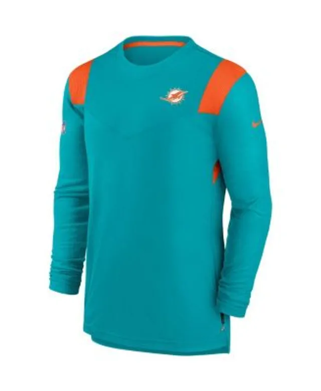 Men's Miami Dolphins Nike Aqua Logo Essential Legend Performance T