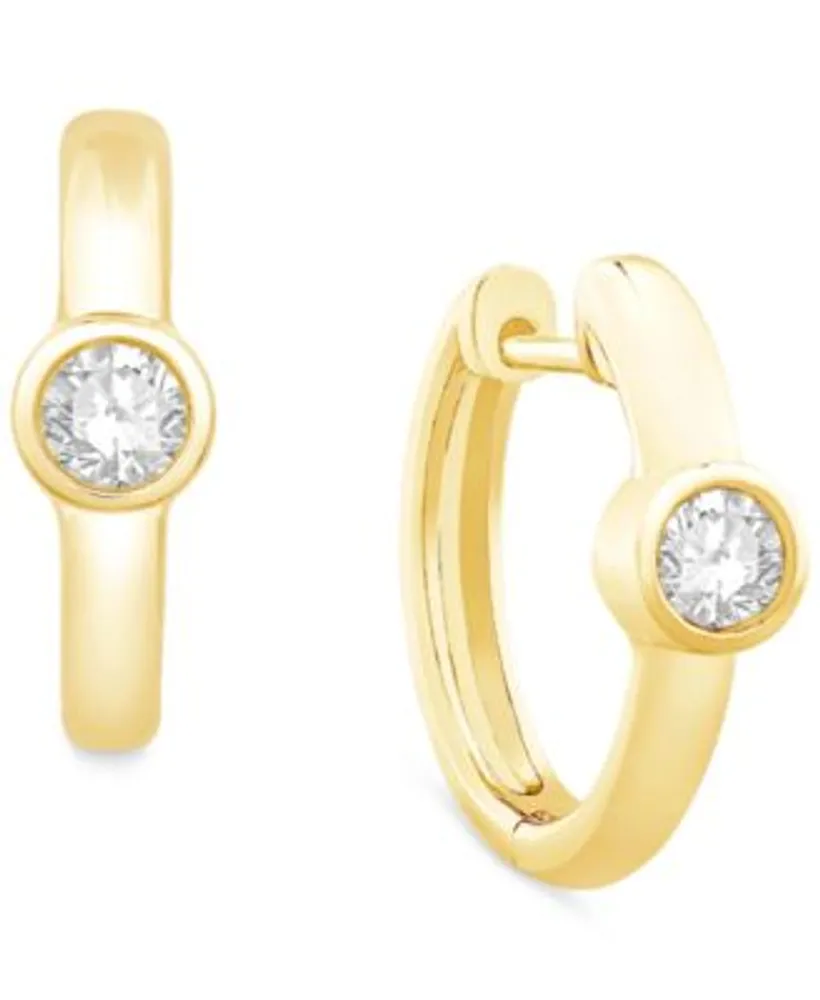 Macy's Children's Small Round Hoop Earrings in 14k Gold - Macy's