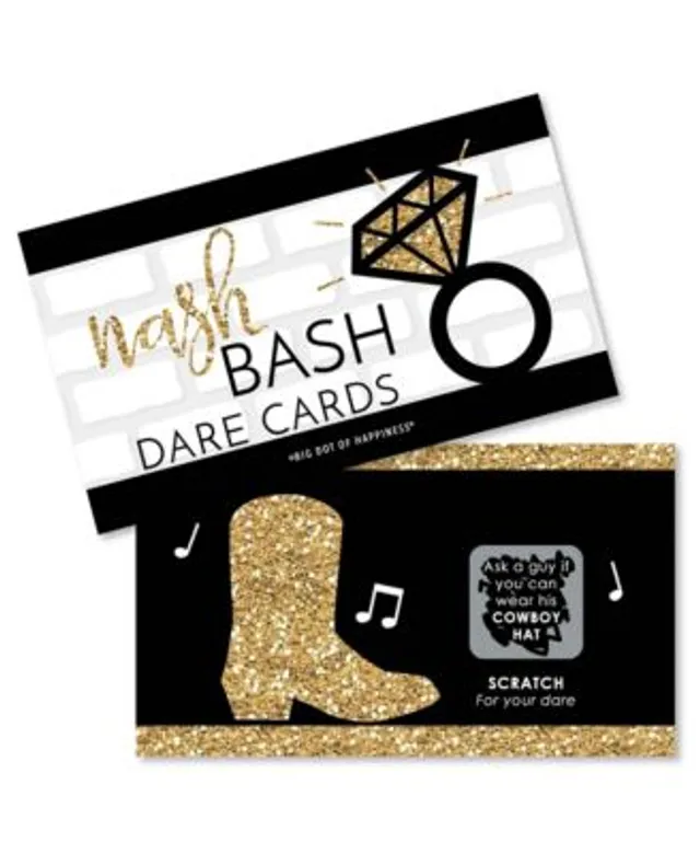 Las Vegas - Casino Party Game Scratch Off Dare Cards - 22 Count