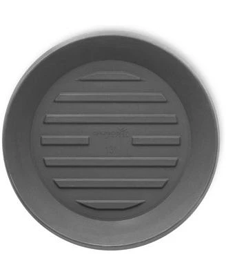 Universal Round Saucer for Potted Plants, Slate