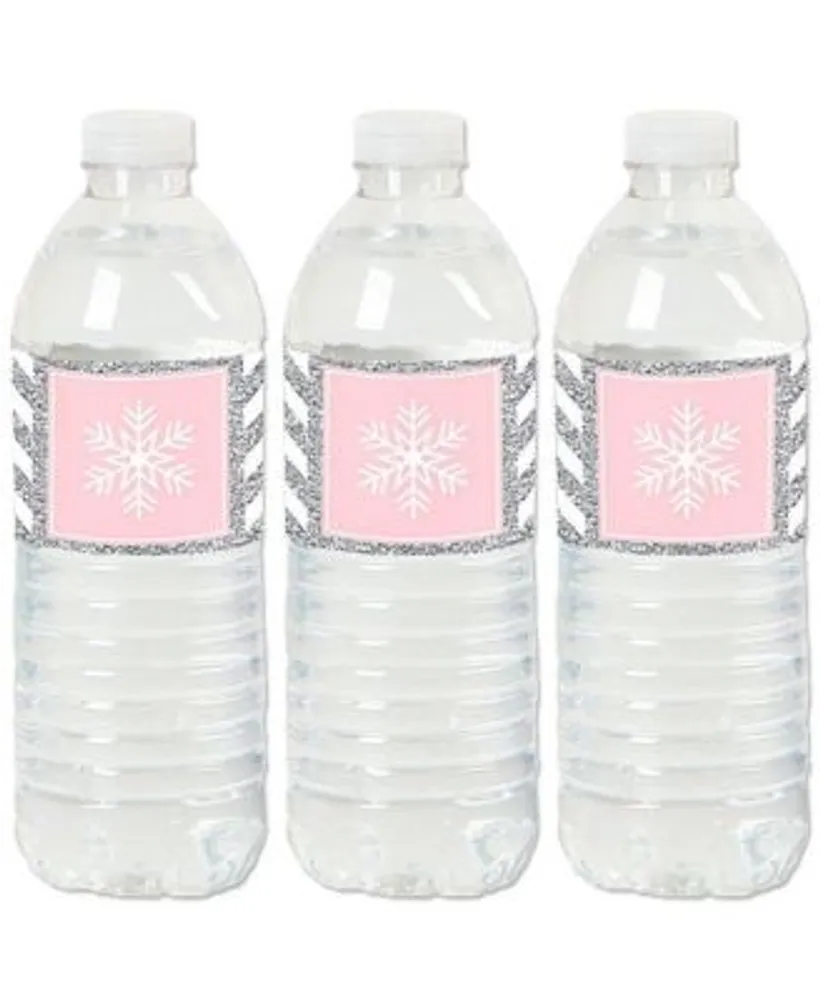 Arctic Polar Animals Water Bottle Labels Winter Waterproof 