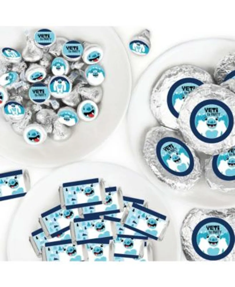 Yeti to Party - Mini Candy Bar Wrapper Stickers - Abominable