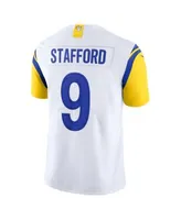 Men's Nike Matthew Stafford Olive Los Angeles Rams 2022 Salute to Service Limited Jersey