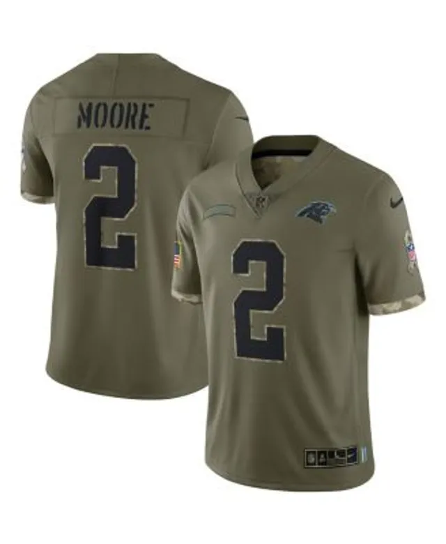 Men's Nike D.J. Moore Black Carolina Panthers Rflctv Limited Jersey