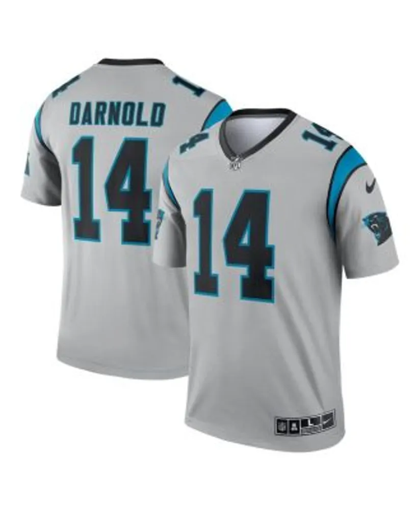 Men's Nike Sam Darnold Black Carolina Panthers Rflctv Limited Jersey Size: Small