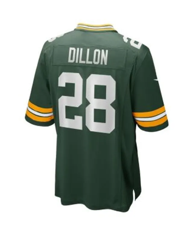 Men's Nike AJ Dillon Green Green Bay Packers Game Player Jersey