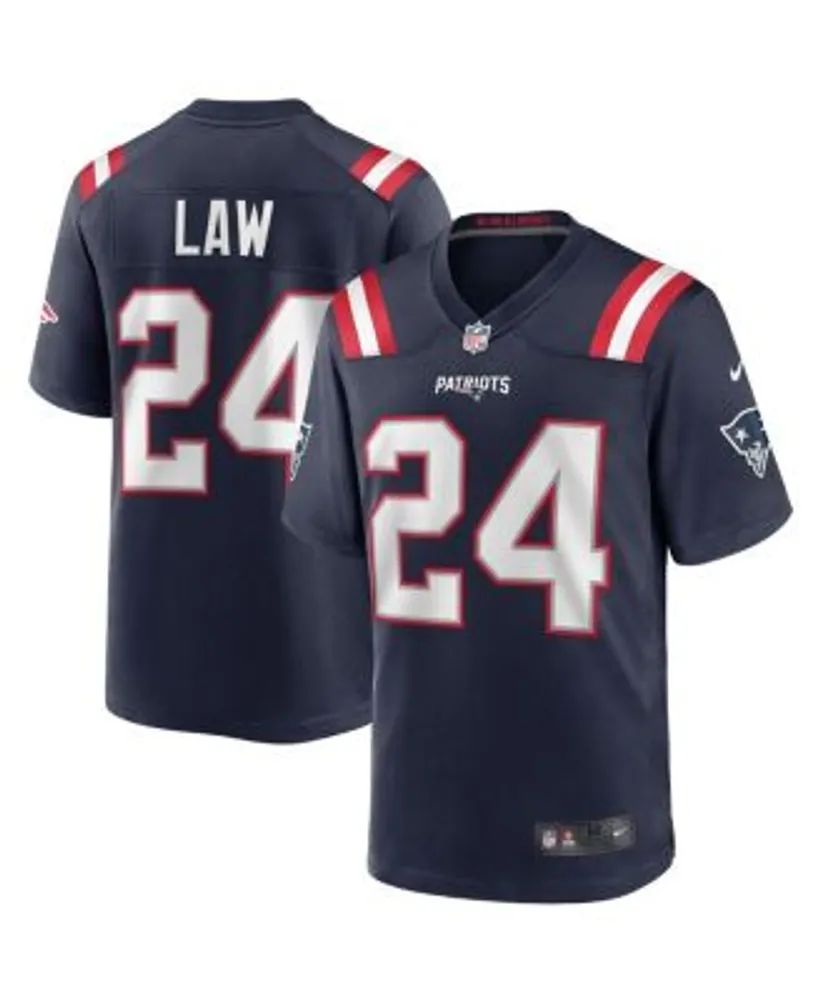 Nike Men's Ty Law Navy New England Patriots Game Retired Player