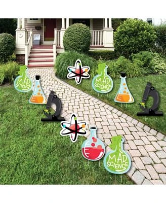 Scientist Lab - Beaker Lawn Decor - Outdoor Party Yard Decor - 10 Pc